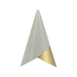 Cornet lampskärm nuance olive/mässing