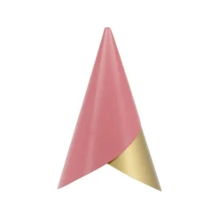 Cornet lampskärm nuance rose/mässing