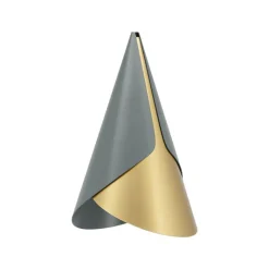 Cornet lampskärm slate/mässing