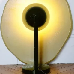 Céramique Side bordslampa moss green