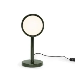 Céramique Side bordslampa moss green