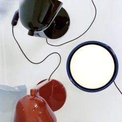 Céramique Up bordslampa moss green