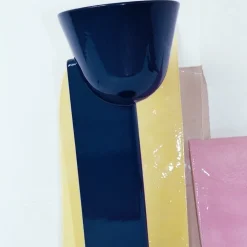 Céramique Up bordslampa navy blue