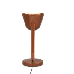 Céramique Up bordslampa rust red