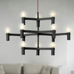 Crown Minor Taklampa Svart