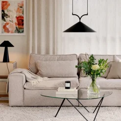 Curve 50 taklampa svart