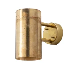 C627 utomhuslampa liten rå mässing
