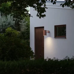 C627 utomhuslampa stor rå koppar