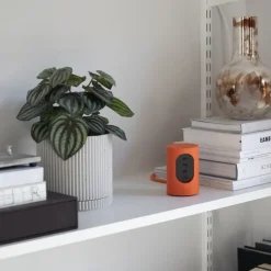 Cylindrical UX1 laddare electric orange