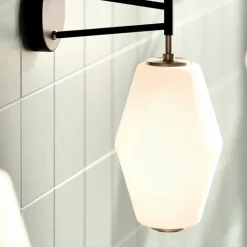 Dahl vägglampa svart/mässing