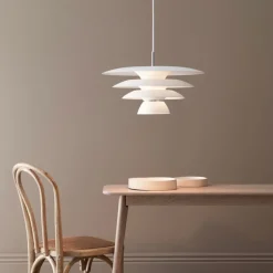 Da Vinci Ø500 taklampa vit