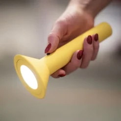 Dawn Patrol ficklampa zink yellow