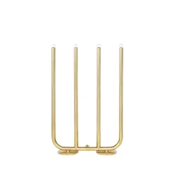 December 4 Ljusstake glans slipad mässing