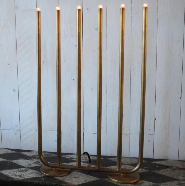 December 6 Ljusstake råmässing