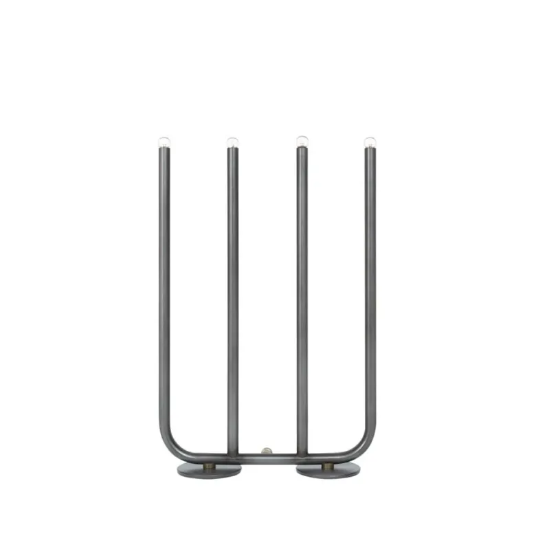 December 4 Ljusstake svartoxiderat järn