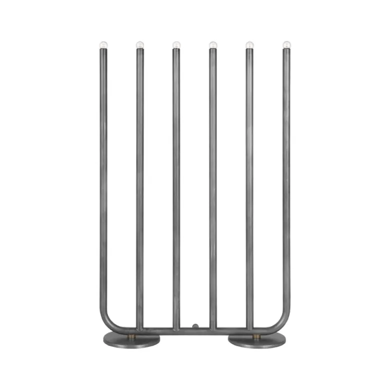 December 6 Ljusstake svartoxiderat järn