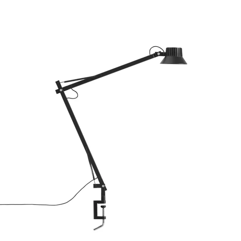 Dedicate L2 bordslampa kläm Svart