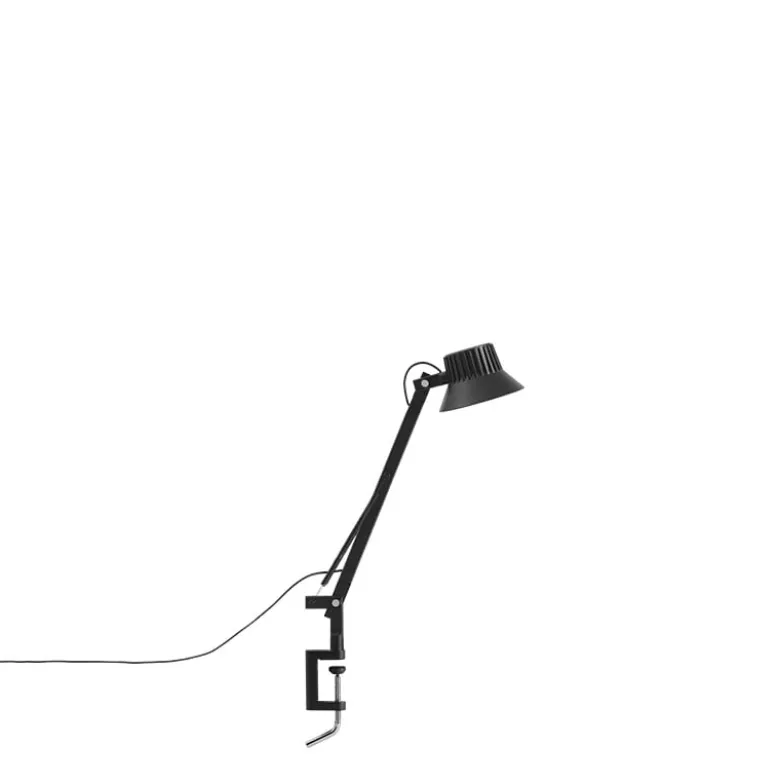 Dedicate S1 bordslampa kläm Svart