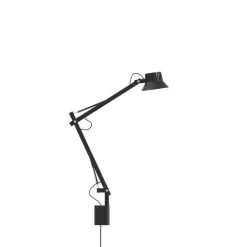 Dedicate S2 vägglampa svart