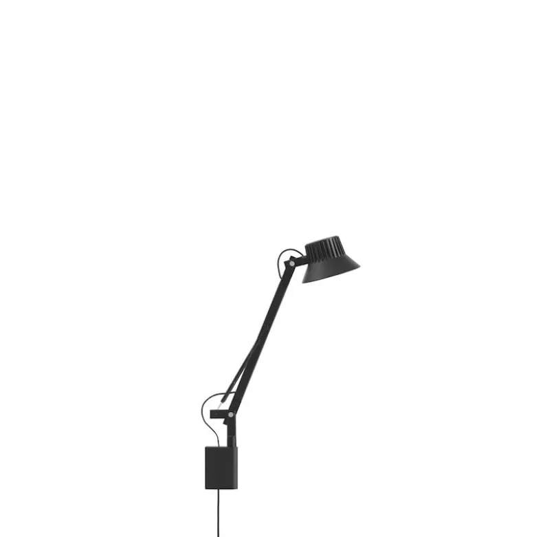 Dedicate S1 vägglampa svart