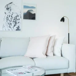 Deluxe golvlampa svart/mässing