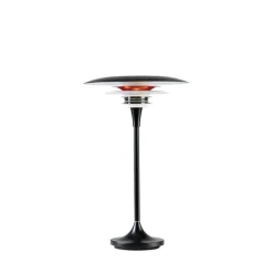 Diablo Ø300 bordslampa mattsvart/röd