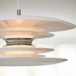 Diablo Ø400 taklampa vit