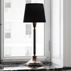Dinant bordlampa H60cm Svart