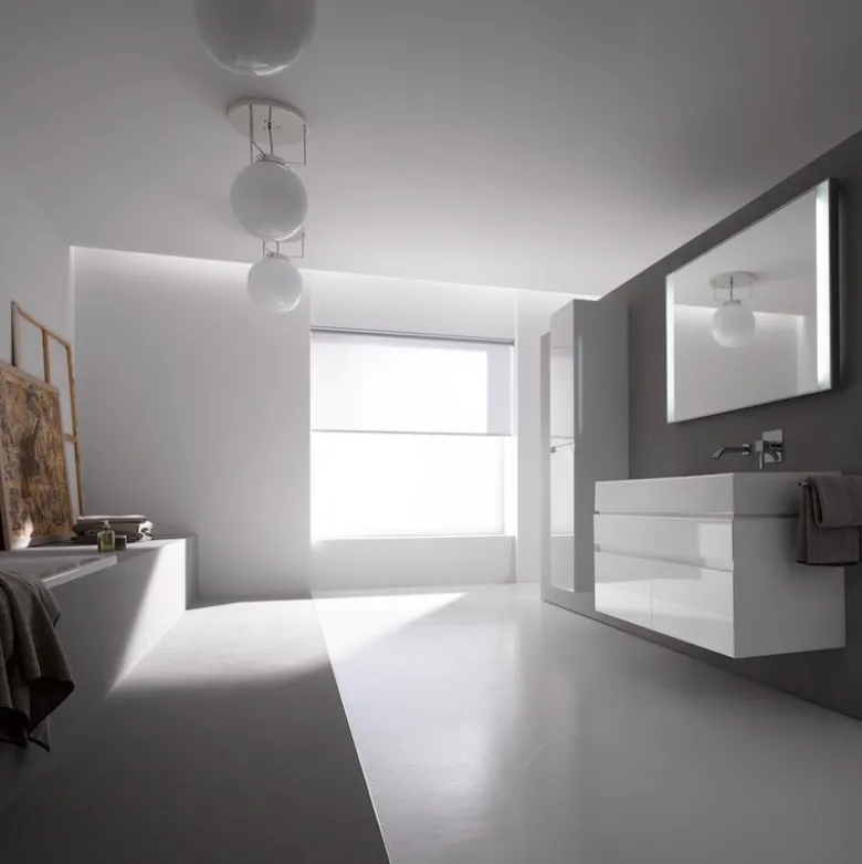 DMB 26 Bauhaus Ø40 plafond nickel/opalglas