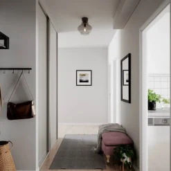 Dolores Ø30 plafond grå