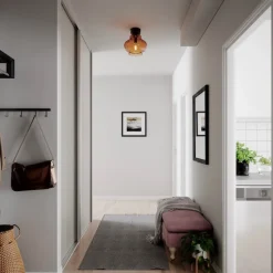 Dolores Ø30 plafond konjak