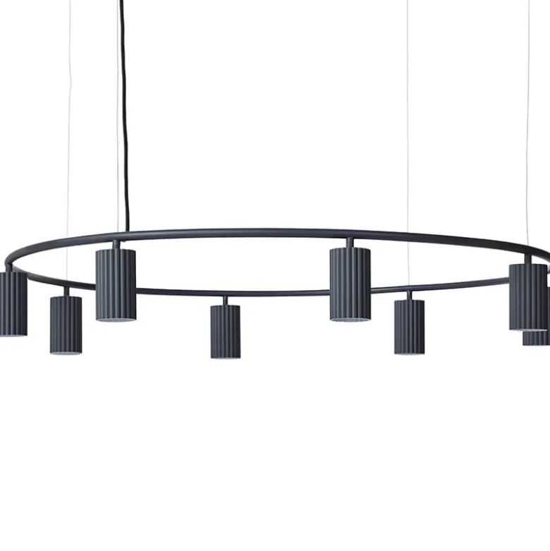 Donna Circle 100 Pendant lamp Black ink