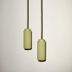 Donna 7 taklampa Amber Green