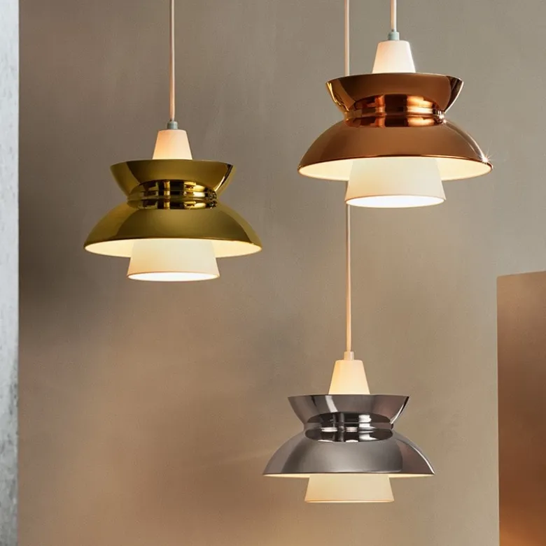 Doo-Wop Taklampa brass