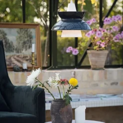 Doo-Wop Taklampa dark grey