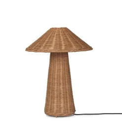 Dou bordslampa natur