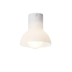 Down 18 plafond Vit/opalglas