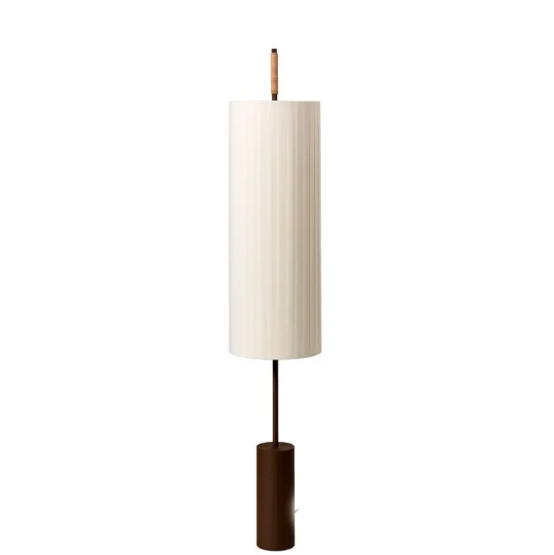 Dórica golvlampa cylindrical base