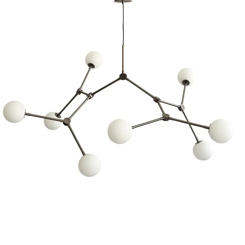 Drop chandelier taklampa Bulp Grande grey