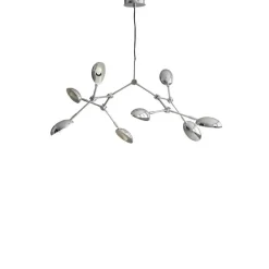 Drop chandelier taklampa Mini chrome