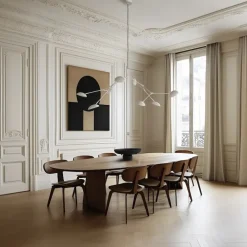 Drop chandelier taklampa white
