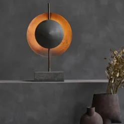 Dusk bordslamp oxidized