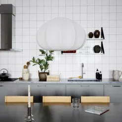Ebba taklampa Ø60cm vit