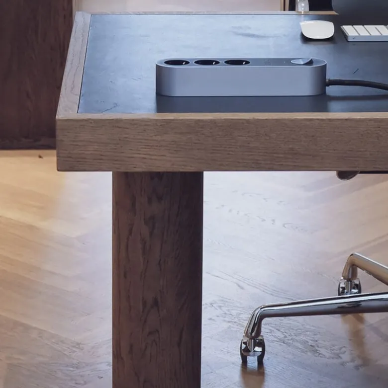 Edgar Power Bar satin aluminium