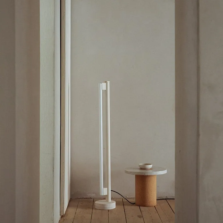 Eiffel 1000 single golvlampa cream
