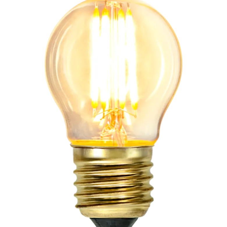 E27 Klot klar 4W 450lm 2100K Soft Glow