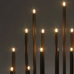 Elflugan Grande ljusstake kritvit