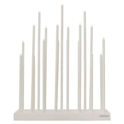 Elflugan Grande ljusstake off white