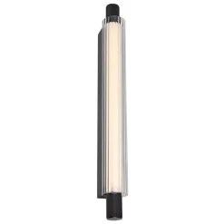 Elle vägglampa IP44 svart