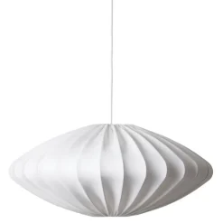Ellipse Ø80 lampskärm bomullsjersey vit